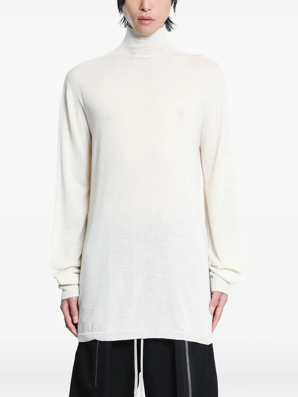 Шерстяной свитер Rick Owens, нейтральный
Шерстяной свитер Rick Owens, нейтральный