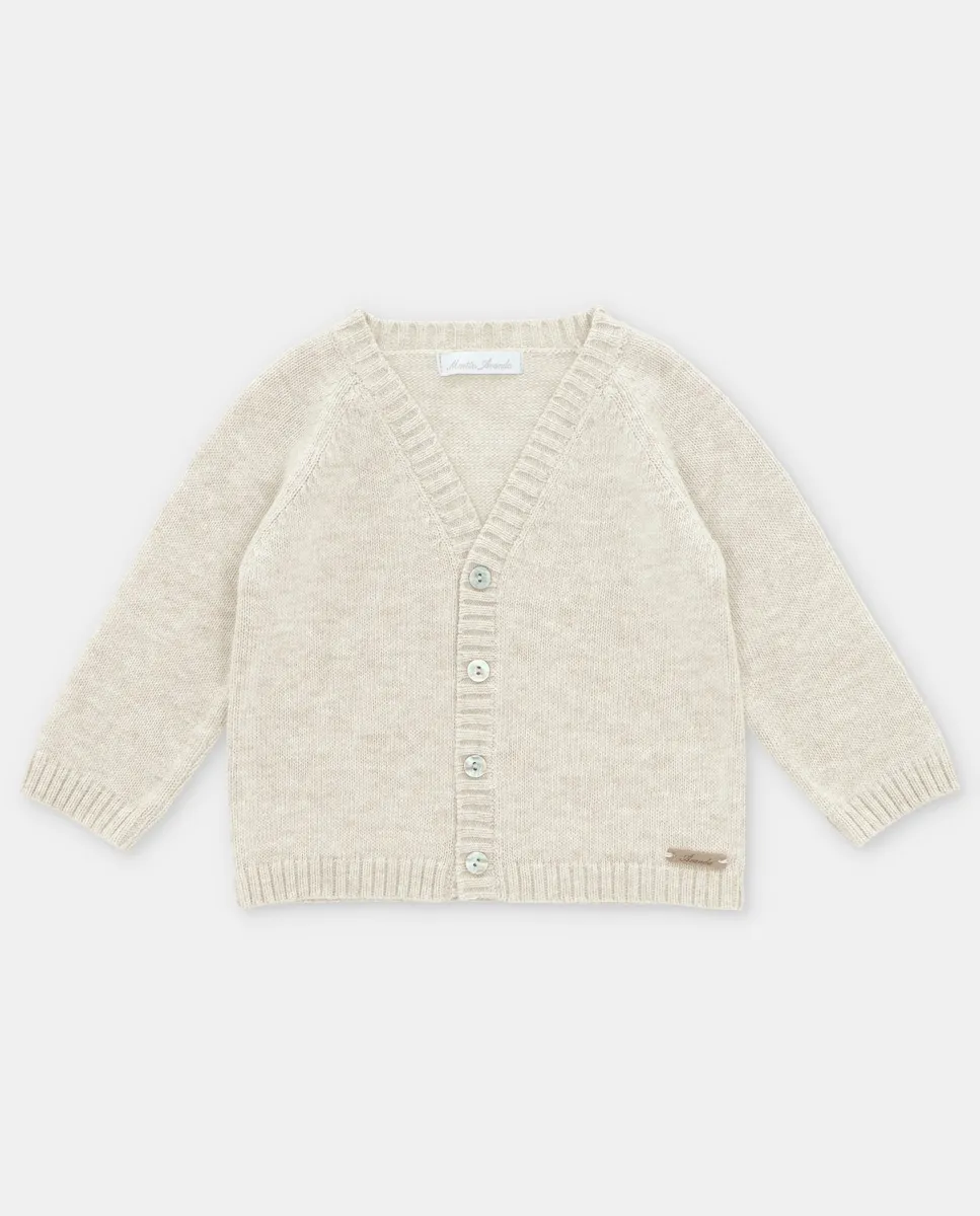 Трикотажная куртка песочного цвета Martín Aranda
Трикотажная куртка песочного цвета Martín Aranda