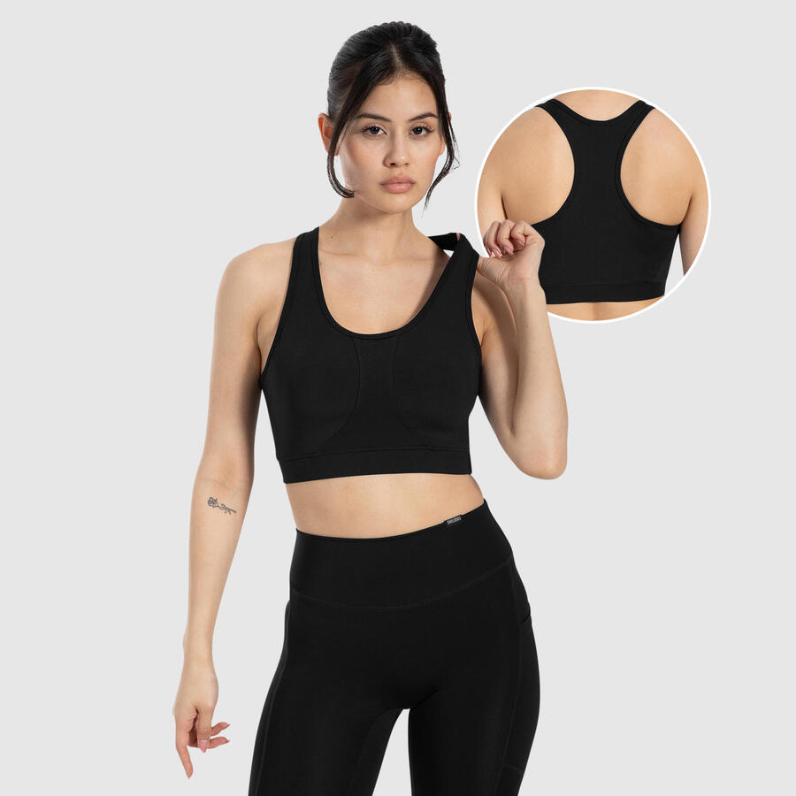 SMILODOX Женский спортивный бюстгальтер Candace Black
SMILODOX Женский спортивный бюстгальтер Candace Black