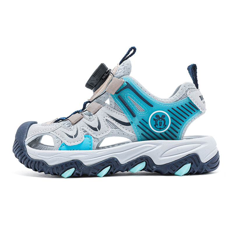 Детские сандалии с низким верхом, устойчивые к скольжению и истиранию BOBDOG, серый/темно-синий
Детские сандалии с низким верхом, устойчивые к скольжению и истиранию BOBDOG, серый/темно-синий