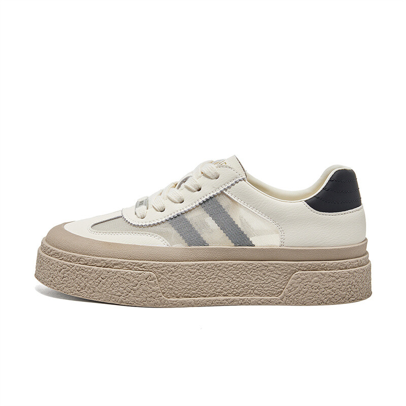 Кеды, скейтборд обувь женская низкая Kekafu, бежевый/черный
Кеды, скейтборд обувь женская низкая Kekafu, бежевый/черный