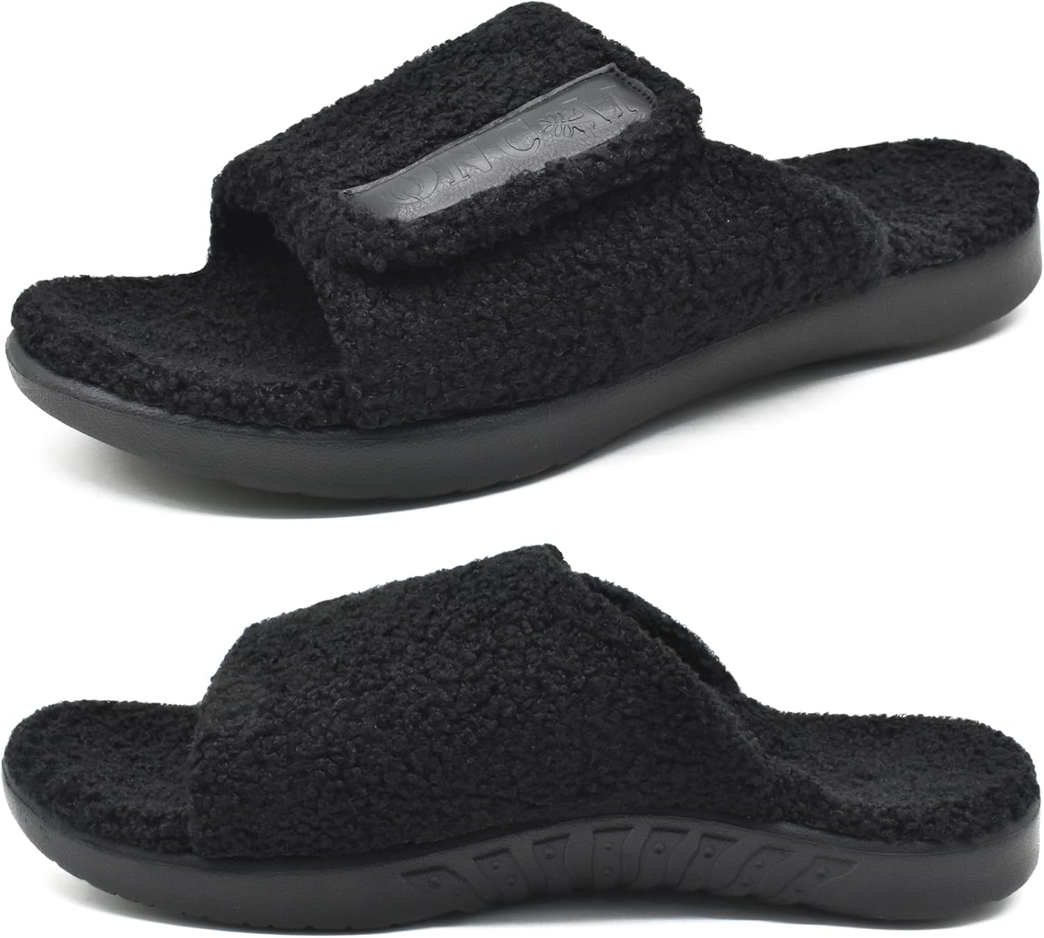 Мужские домашние тапочки ONCAI с поддержкой свода стопы, меховые слайды с ортопедической поддержкой при пяточной шпоре, широкая стелька и регулируемые ремешки, размер 7.5-15, черный
Мужские домашние тапочки ONCAI с поддержкой свода стопы, меховые слайды с ортопедической поддержкой при пяточной шпоре, широкая стелька и регулируемые ремешки, размер 7.5-15, черный