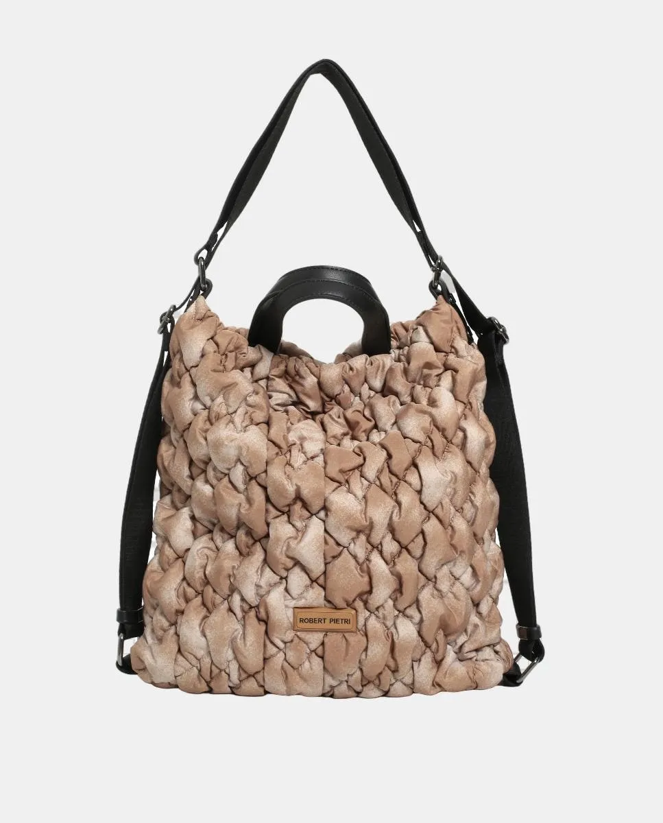 Нейлоновая сумка-трансформер, трансформируемая в рюкзак Robert Pietri, бежевый
Нейлоновая сумка-трансформер, трансформируемая в рюкзак Robert Pietri, бежевый