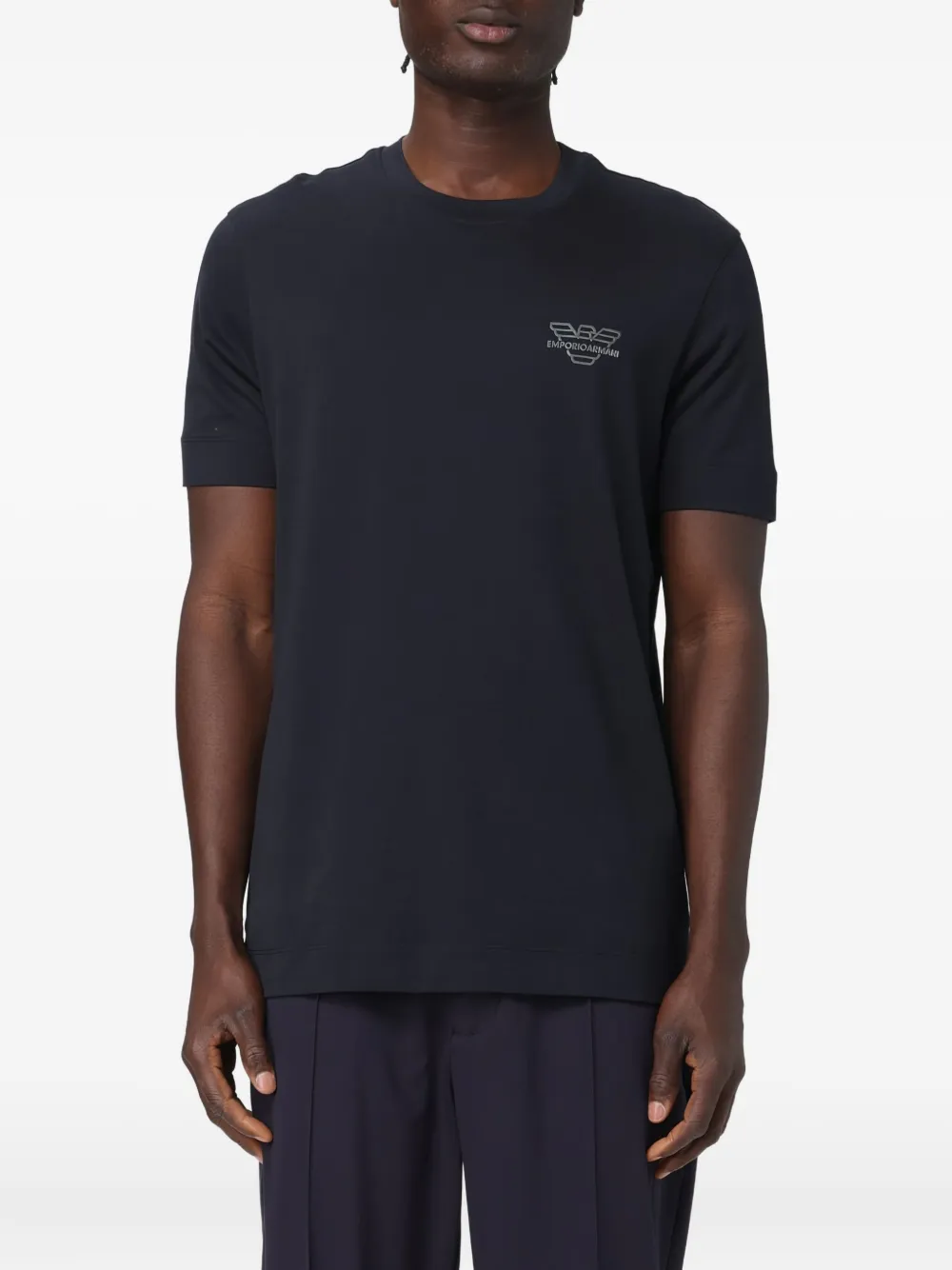 Футболка с короткими рукавами EMPORIO ARMANI, синий 
Футболка с короткими рукавами EMPORIO ARMANI, синий