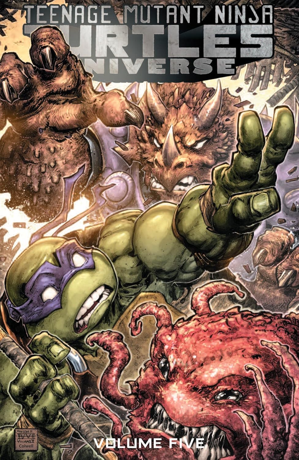 Teenage Mutant Ninja Turtles Universe, Vol. 5: The Coming Doom (TMNT Universe) (IDW Publishing)
Teenage Mutant Ninja Turtles Universe, Vol. 5: The Coming Doom (TMNT Universe) (IDW Publishing)