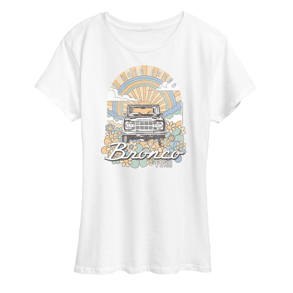 Женская футболка Ford Bronco Rare Breed с графическим рисунком в стиле ретро Licensed Character, белый
Женская футболка Ford Bronco Rare Breed с графическим рисунком в стиле ретро Licensed Character, белый