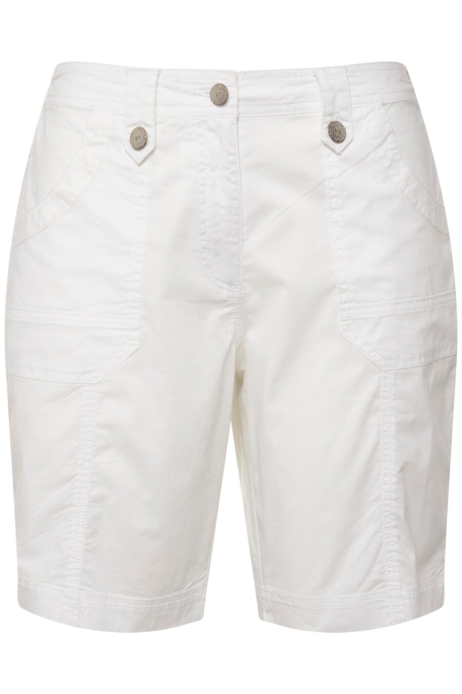 Обычные брюки Ulla Popken, белый
Обычные брюки Ulla Popken, белый