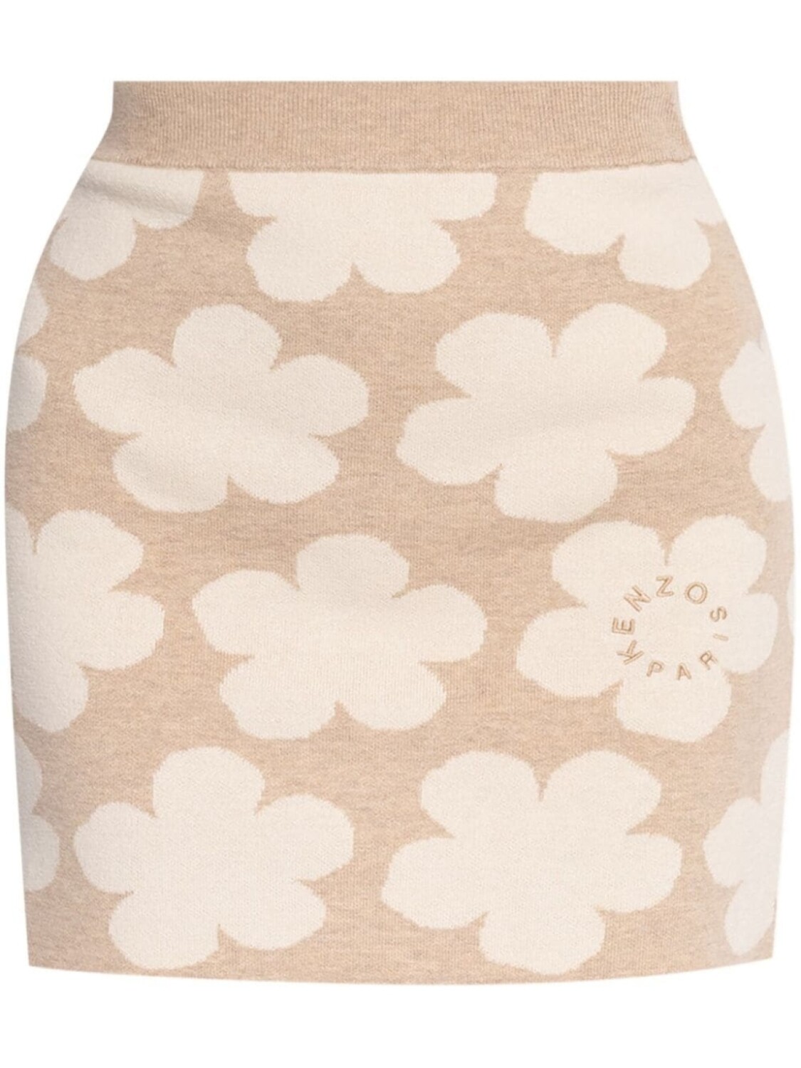 Kenzo юбка с цветочным узором в технике интарсия, нейтральный цвет
Kenzo юбка с цветочным узором в технике интарсия, нейтральный цвет