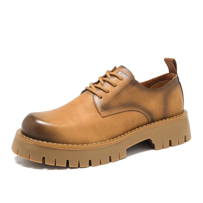 Повседневные кожаные туфли мужские WEISHIBANGWEI, Yellow
Повседневные кожаные туфли мужские WEISHIBANGWEI, Yellow