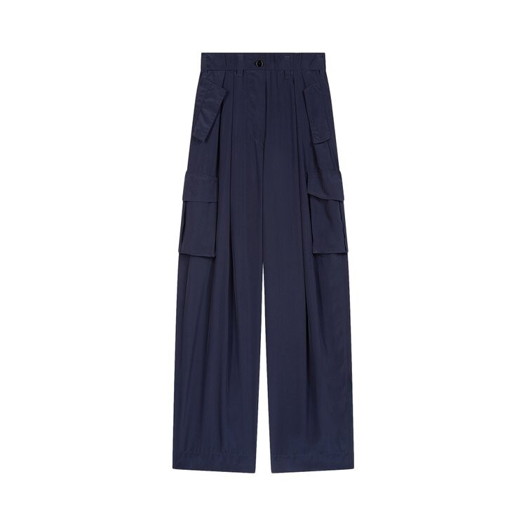 Брюки Dries Van Noten Viscose Cargo Pants, синий
Брюки Dries Van Noten Viscose Cargo Pants, синий