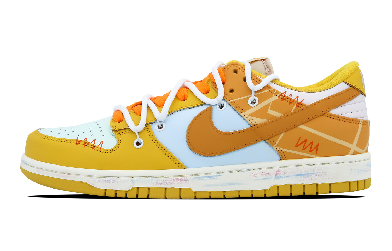 Кроссовки Nike Dunk Skateboarding Shoes Women's Low-top Orange/Yellow, цвет Orange
Кроссовки Nike Dunk Skateboarding Shoes Women's Low-top Orange/Yellow, цвет Orange