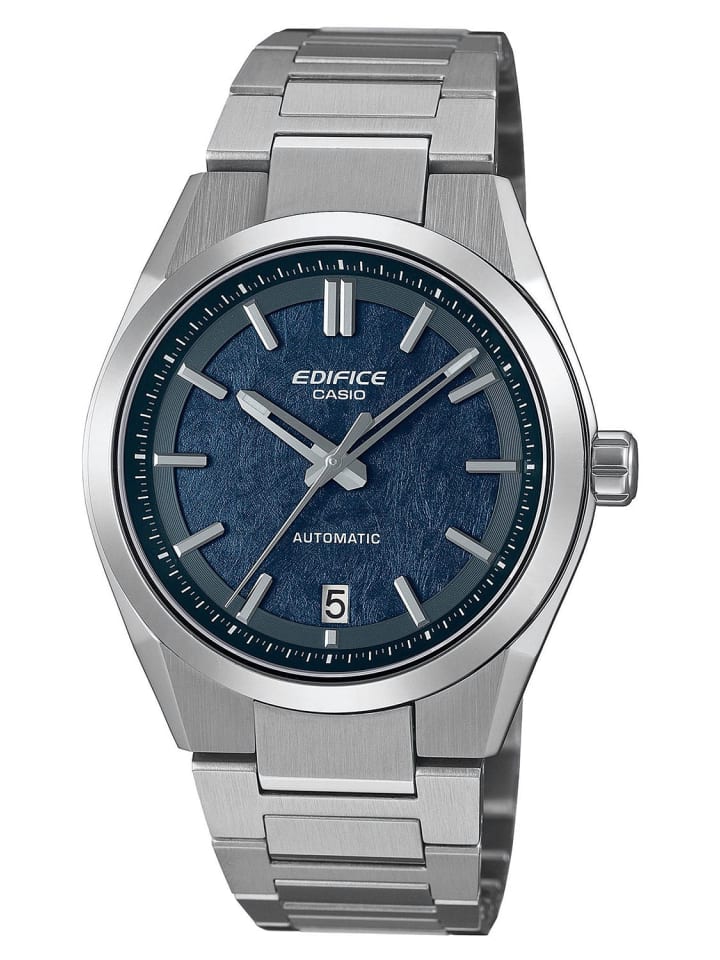 Casio Мужские автоматические часы Edifice, сталь/синий
Casio Мужские автоматические часы Edifice, сталь/синий