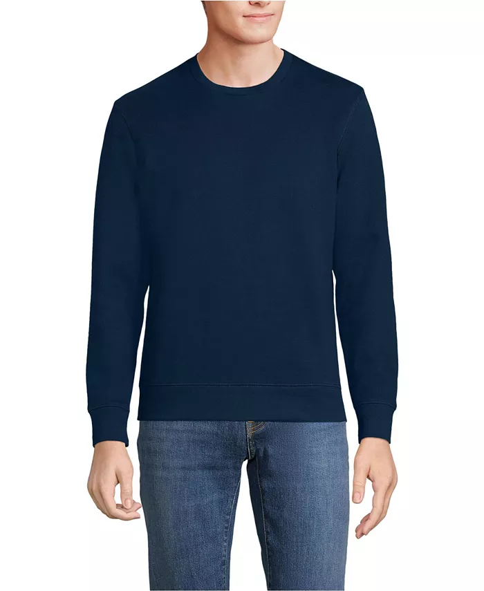 Мужской свитшот Serious Sweats с длинным рукавом Lands' End, синий
Мужской свитшот Serious Sweats с длинным рукавом Lands' End, синий