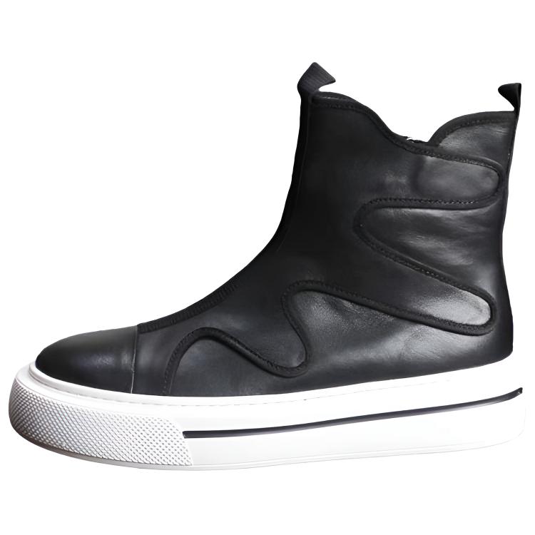 ZUOSAISI Износостойкие дышащие высокие скейтерские кроссовки мужские - черные, цвет Black
ZUOSAISI Износостойкие дышащие высокие скейтерские кроссовки мужские - черные, цвет Black