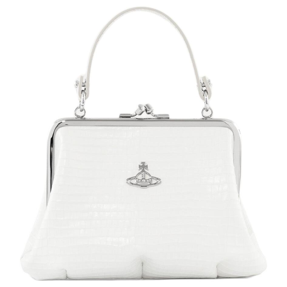 Vivienne Westwood Сумка женская белая из телячьей кожи
Vivienne Westwood Сумка женская белая из телячьей кожи