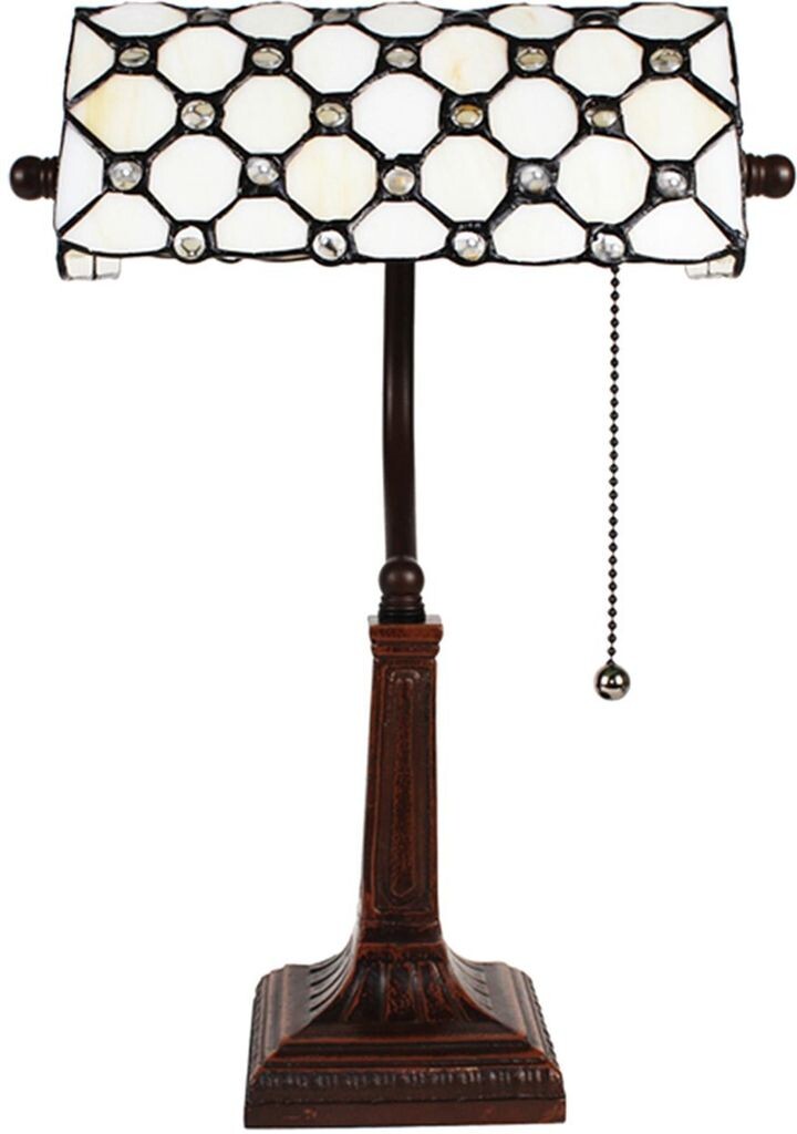 Clayre & Eef Tiffany Настольная лампа 26x23x42 см белый металл стекло Clayre&Eef
Clayre & Eef Tiffany Настольная лампа 26x23x42 см белый металл стекло Clayre&Eef