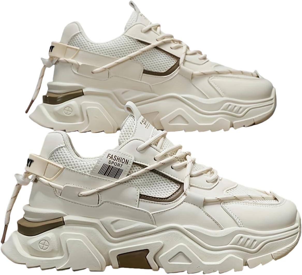 Мужские дышащие спортивные кроссовки для тренажерного зала с тканевым верхом и резиновой подошвой для бега, тренировок и повседневной носки Hhhchpm, бежевый
Мужские дышащие спортивные кроссовки для тренажерного зала с тканевым верхом и резиновой подошвой для бега, тренировок и повседневной носки Hhhchpm, бежевый