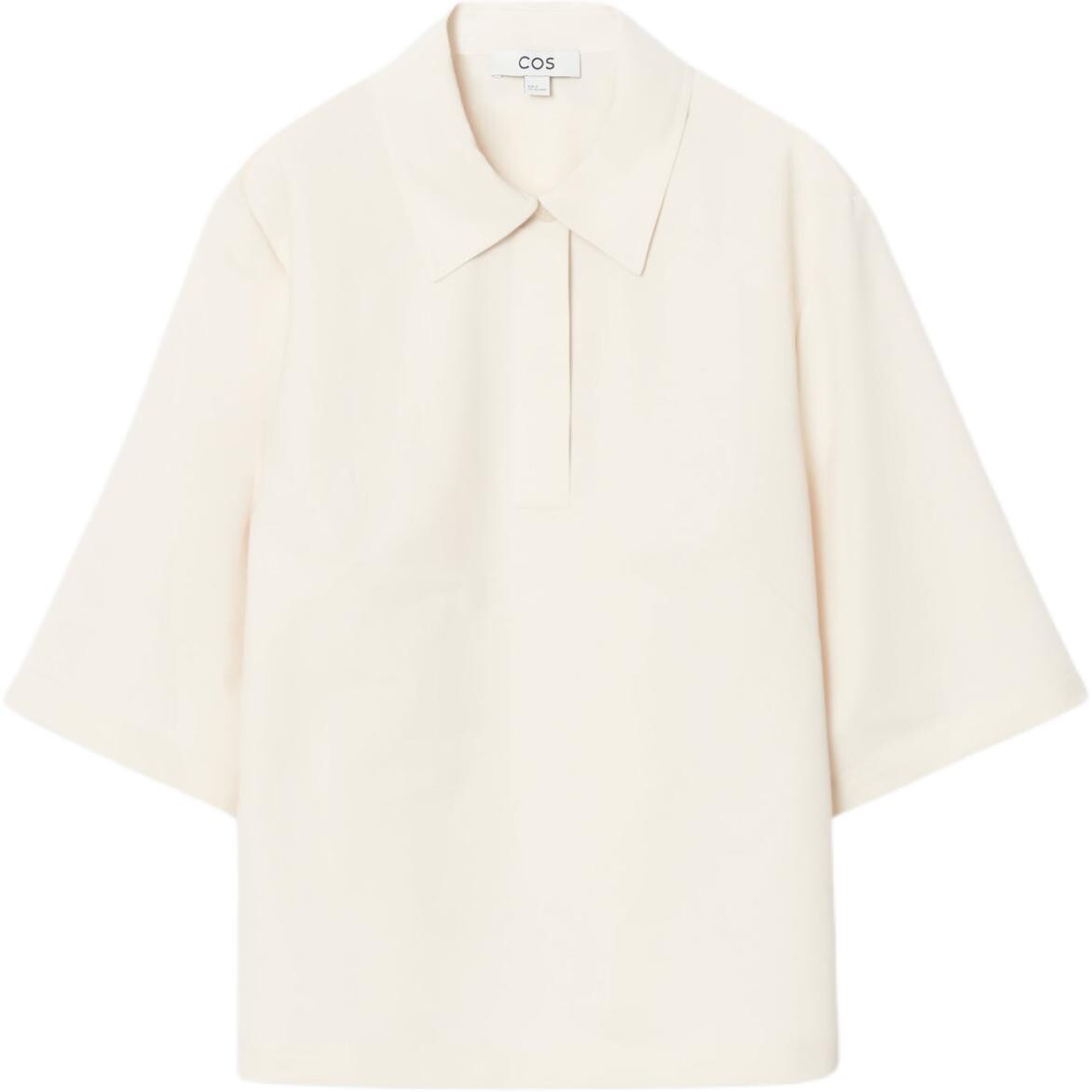Рубашка поло женская бежевая Cos
Рубашка поло женская бежевая Cos