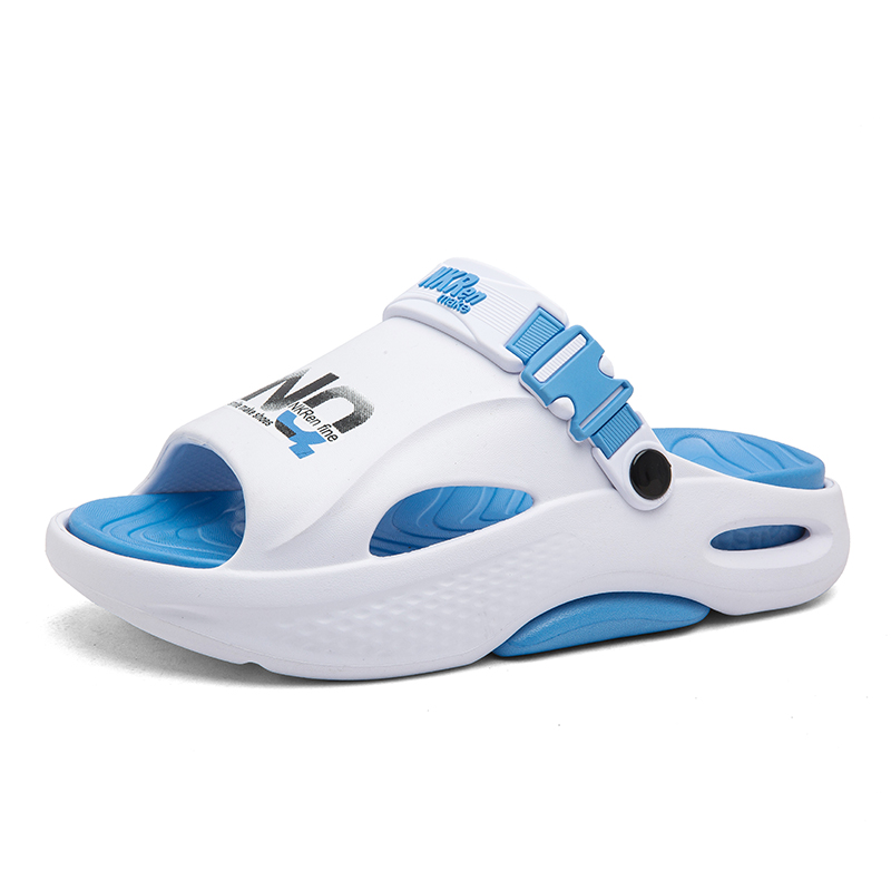 KLAOSD Скользоустойчивые износостойкие слайдеры мужские бело-голубые, цвет White Blue
KLAOSD Скользоустойчивые износостойкие слайдеры мужские бело-голубые, цвет White Blue
