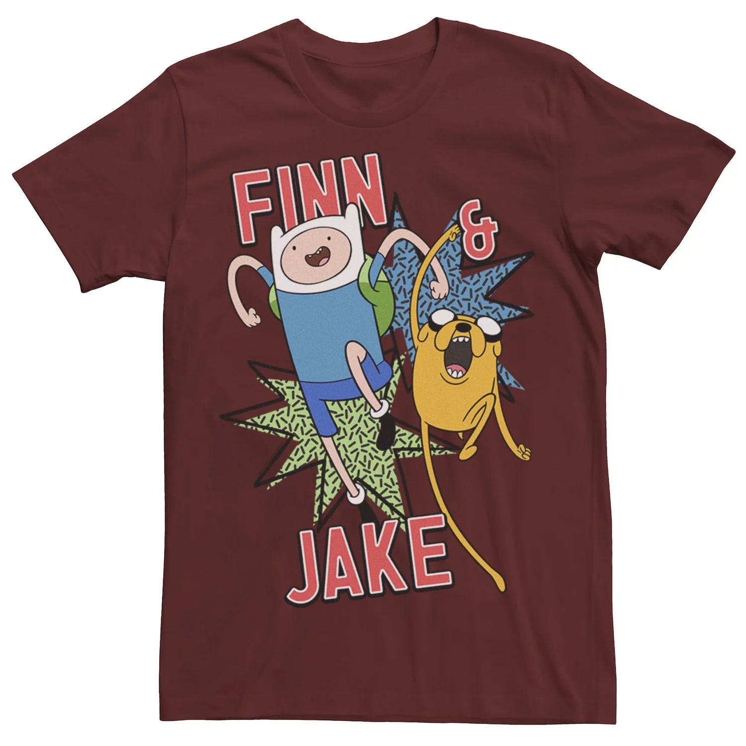 Мужская футболка Cartoon Network Adventure Time Finn & Jake Kapows Licensed Character
Мужская футболка Cartoon Network Adventure Time Finn & Jake Kapows Licensed Character