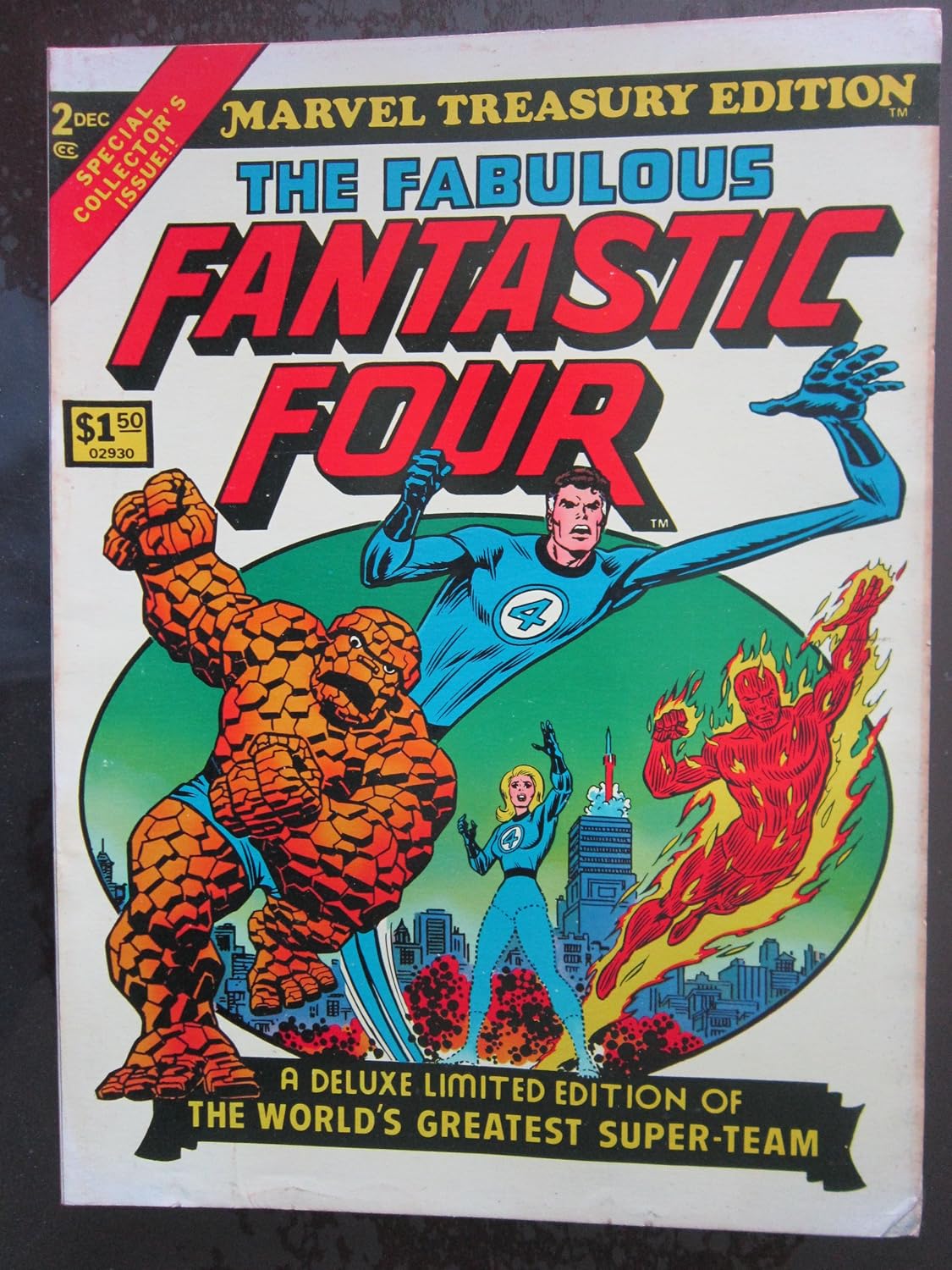 Marvel Treasury Edition: The Fabulous Fantastic Four Vol. 1, No. 2, December 1974 Special Collector's Issue (Marvel Comics)
Marvel Treasury Edition: The Fabulous Fantastic Four Vol. 1, No. 2, December 1974 Special Collector's Issue (Marvel Comics)