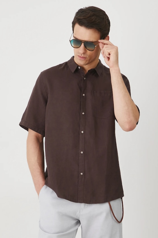 Льняная рубашка Medicine, коричневый
Льняная рубашка Medicine, коричневый