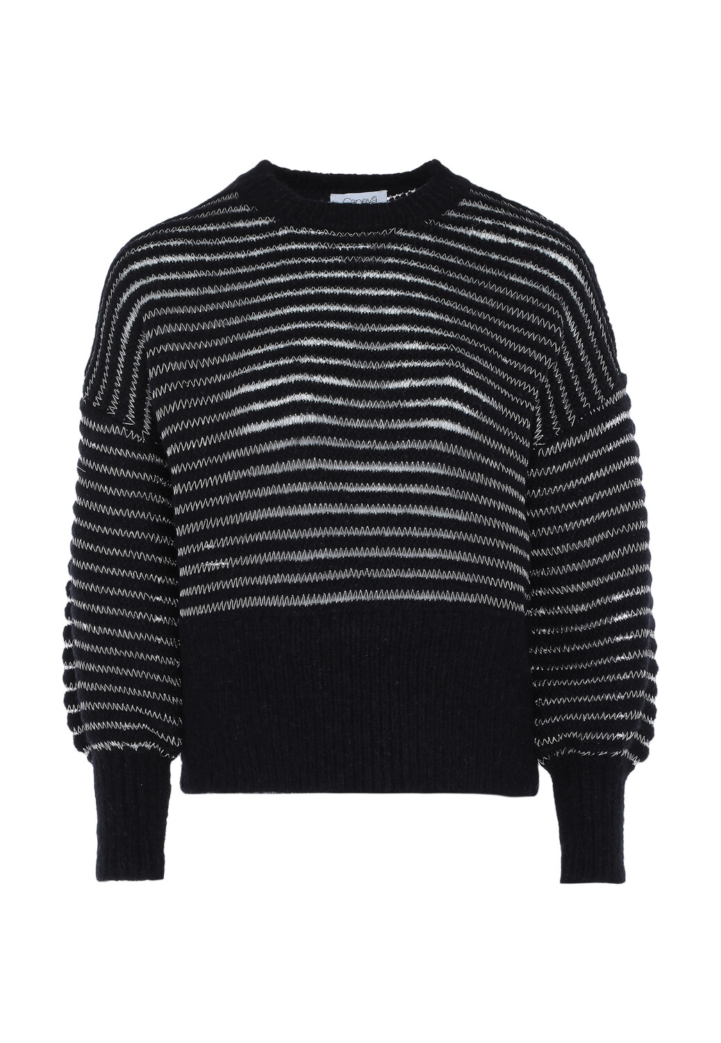 Свитер caneva Sweater, черный 
Свитер caneva Sweater, черный