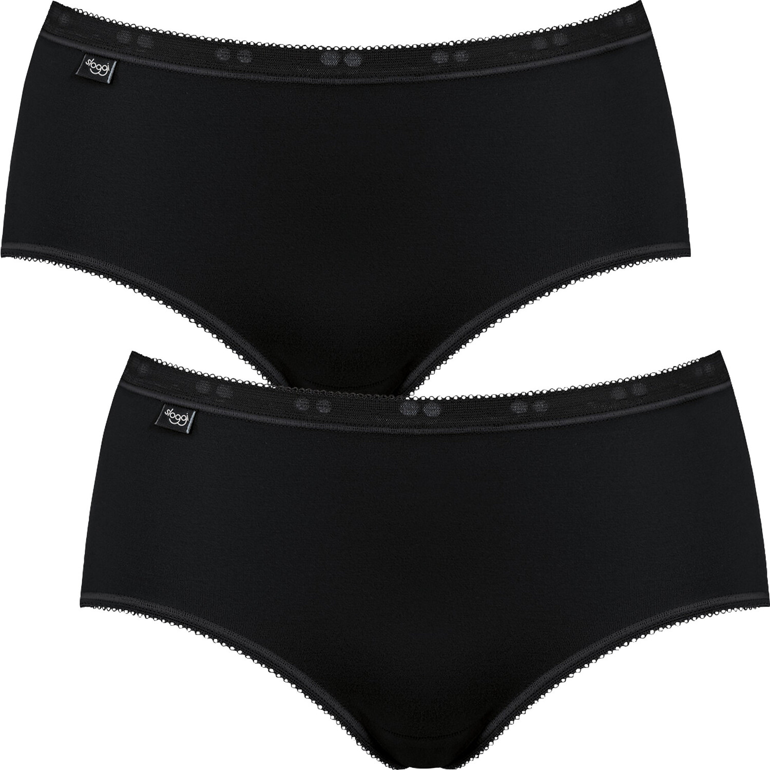 Трусы Sloggi Hüft 2er Pack Basic+, черный
Трусы Sloggi Hüft 2er Pack Basic+, черный