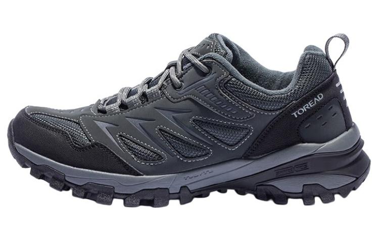 TOREAD Нескользящие износостойкие низкие треккинговые ботинки мужские серо-черные
TOREAD Нескользящие износостойкие низкие треккинговые ботинки мужские серо-черные