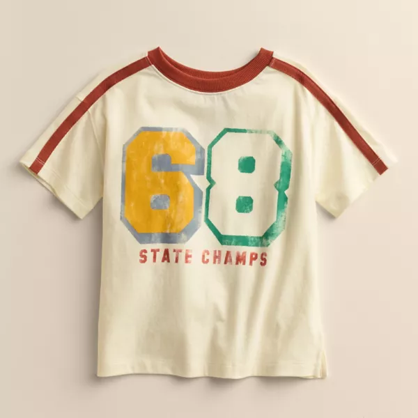 Футболка с университетским принтом для малышей и малышей Little Co. By Lauren Conrad, цвет varsity champs
Футболка с университетским принтом для малышей и малышей Little Co. By Lauren Conrad, цвет varsity champs