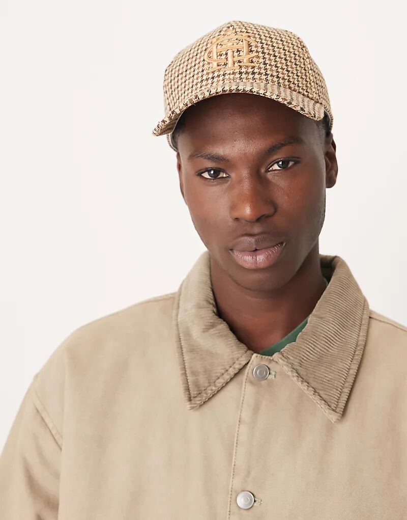 Кепка в клетку «гусиная лапка» ASOS DESIGN коричневого цвета
Кепка в клетку «гусиная лапка» ASOS DESIGN коричневого цвета