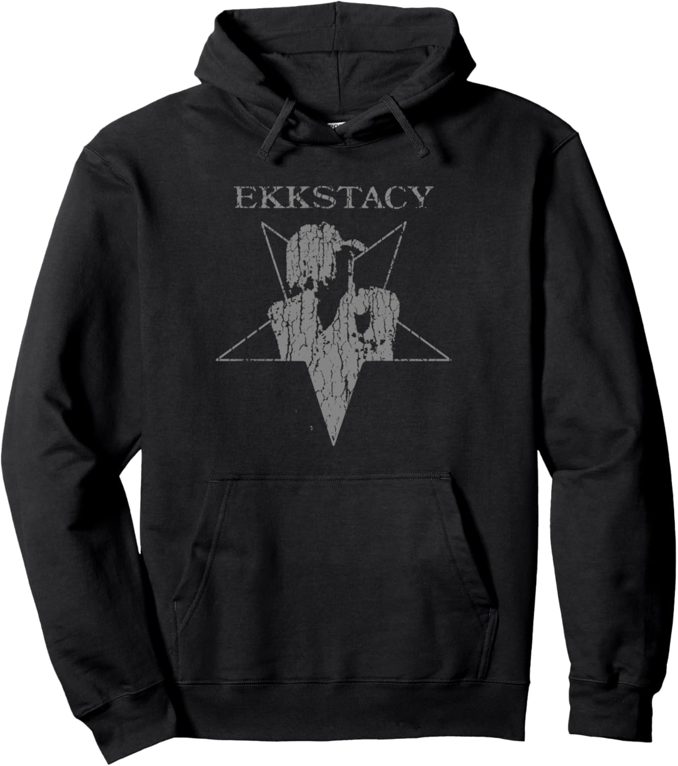 Худи с пентаграммой Eccstacy, черный
Худи с пентаграммой Eccstacy, черный