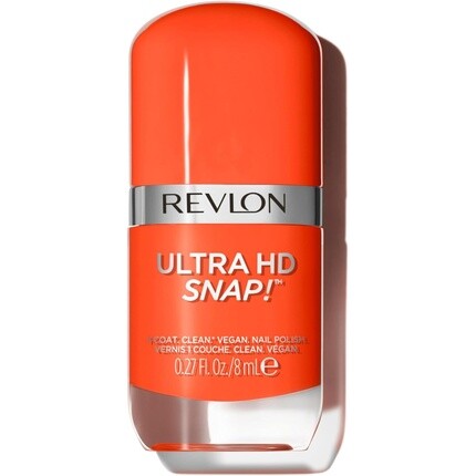 Лак для ногтей Revlon Ultra HD Snap, долговечный, веганская формула, быстросохнущий, один слой, полное покрытие, цвет, 8 мл, Hot Stuff 007, унисекс
Лак для ногтей Revlon Ultra HD Snap, долговечный, веганская формула, быстросохнущий, один слой, полное покрытие, цвет, 8 мл, Hot Stuff 007, унисекс