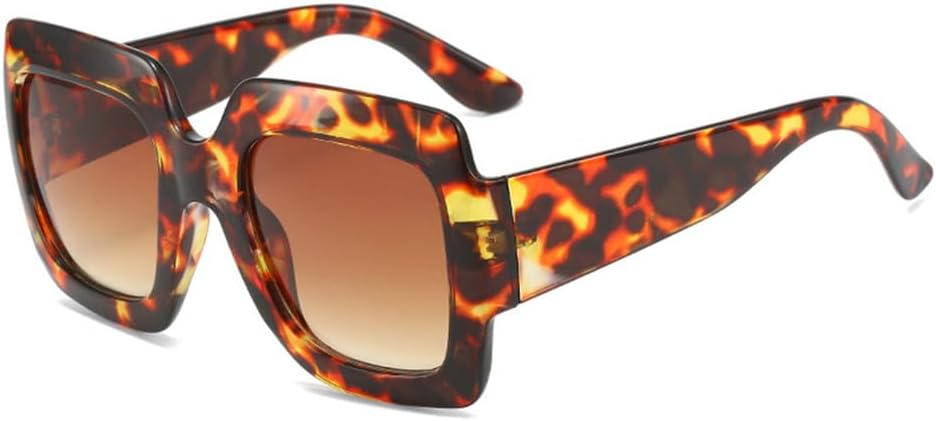 Большие женские цветные солнцезащитные очки с градиентным леопардовым принтом, защита от УФ-излучения UV400, мужские очки для активного отдыха, спорта, путешествий и вождения UYPTK, Leopard
Большие женские цветные солнцезащитные очки с градиентным леопардовым принтом, защита от УФ-излучения UV400, мужские очки для активного отдыха, спорта, путешествий и вождения UYPTK, Leopard