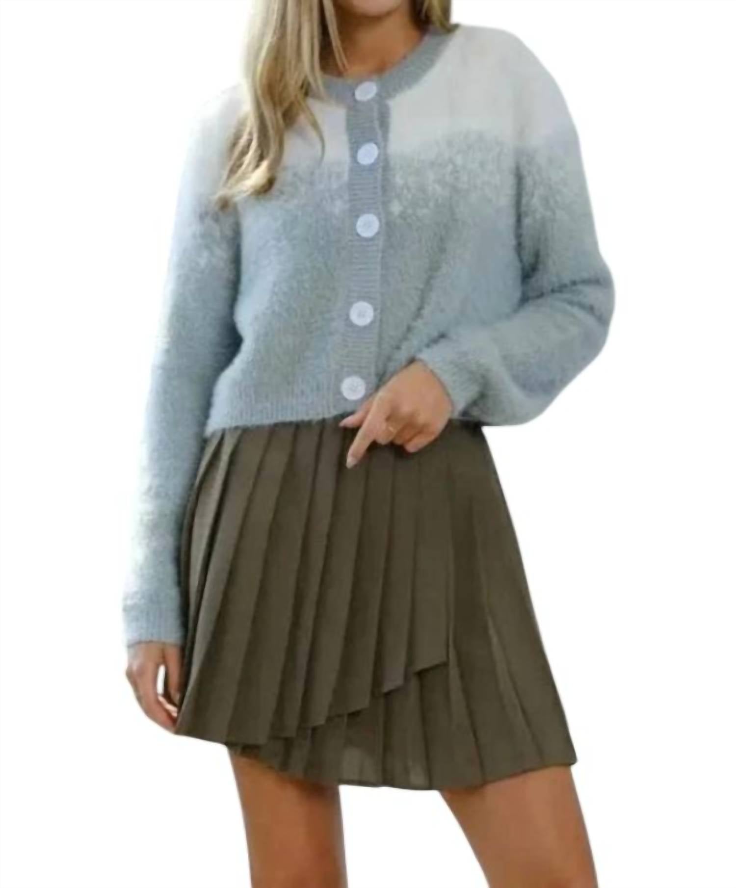 Классическая плиссированная теннисная юбка цвета оливы PAPERMOON, оливковый
Классическая плиссированная теннисная юбка цвета оливы PAPERMOON, оливковый