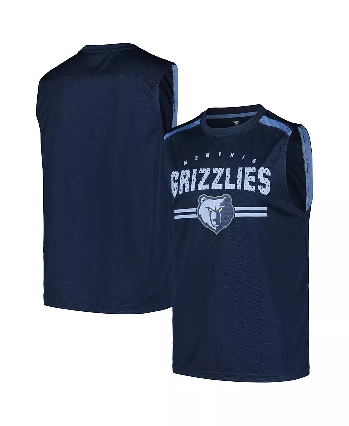 Мужская темно-синяя майка Memphis Grizzlies Birdseye Muscle Fanatics
Мужская темно-синяя майка Memphis Grizzlies Birdseye Muscle Fanatics