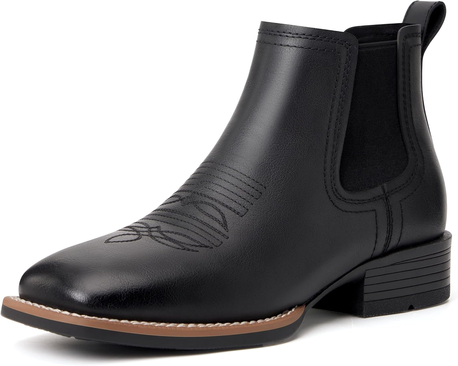 Мужские ковбойские сапоги Julyrose с квадратным носком, западные ботинки для мужчин, удобные повседневные ретро-ботинки, черный
Мужские ковбойские сапоги Julyrose с квадратным носком, западные ботинки для мужчин, удобные повседневные ретро-ботинки, черный