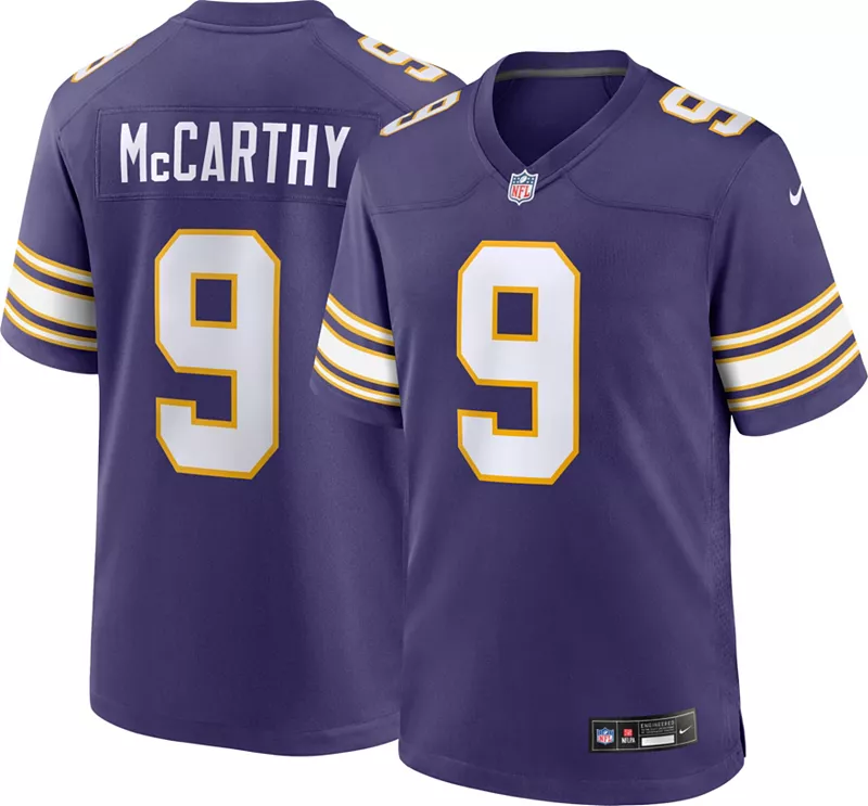 Мужские кроссовки Nike Minnesota Vikings J.J. Альтернативная фиолетовая игровая майка McCarthy # 9
Мужские кроссовки Nike Minnesota Vikings J.J. Альтернативная фиолетовая игровая майка McCarthy # 9