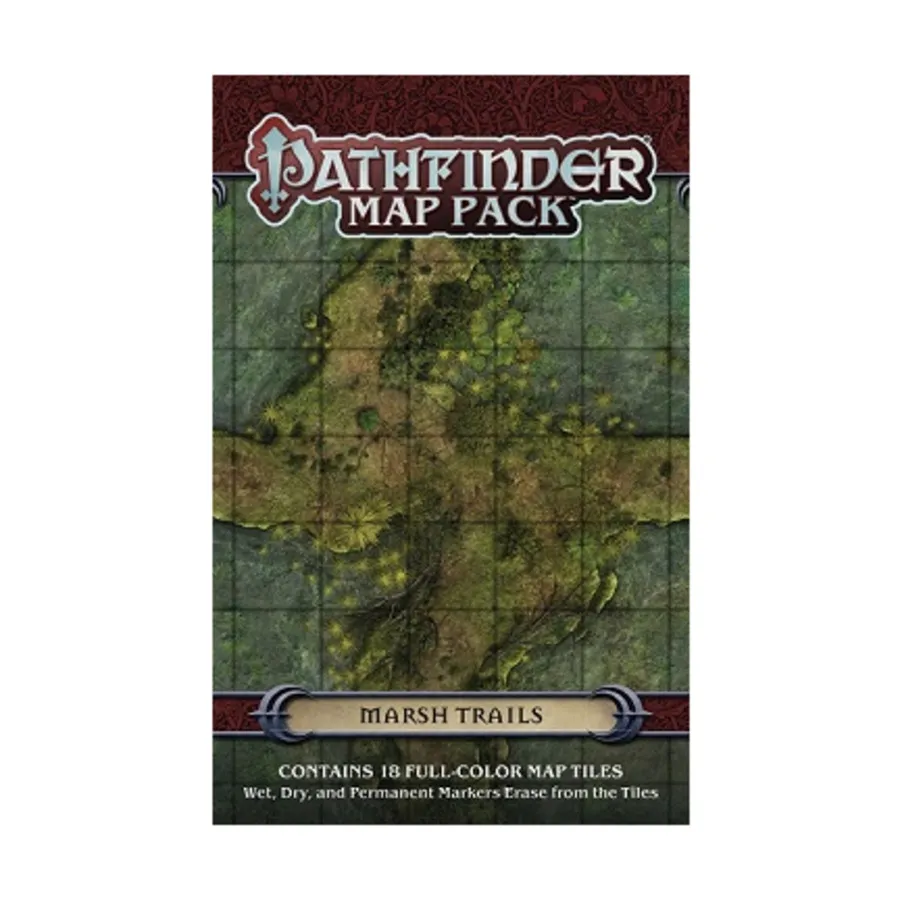 Пакет карт — Болотные тропы, GameMastery & Pathfinder - Map Packs - Countryside & Wilderness Locales
Пакет карт — Болотные тропы, GameMastery & Pathfinder - Map Packs - Countryside & Wilderness Locales