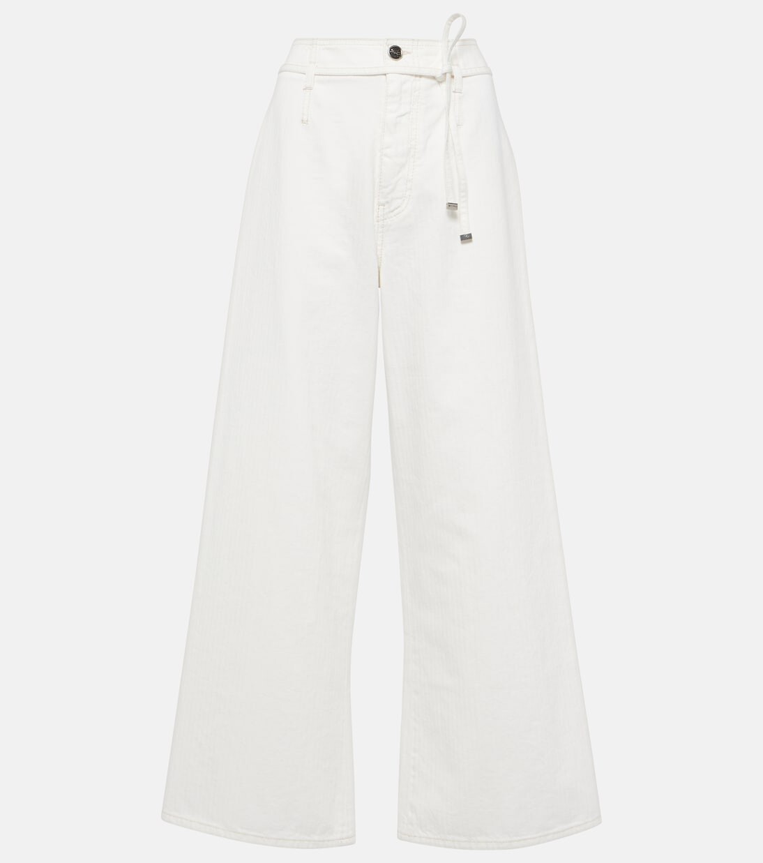 Джинсы широкого кроя с высокой посадкой Etro, белый
Джинсы широкого кроя с высокой посадкой Etro, белый