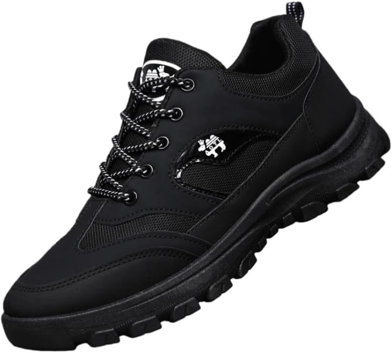 Мужская обувь большого размера - туристические ботинки для альпинизма. Дышащий сетчатый материал. Противоскользящие и прочные. Стильные и для любого случая Clolinde, черный
Мужская обувь большого размера - туристические ботинки для альпинизма. Дышащий сетчатый материал. Противоскользящие и прочные. Стильные и для любого случая Clolinde, черный