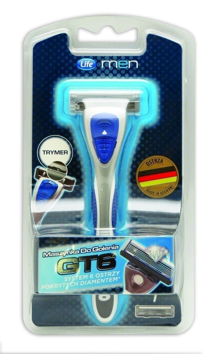 Life Men GT6 бритва для мужчин, 1 шт.
Life Men GT6 бритва для мужчин, 1 шт.