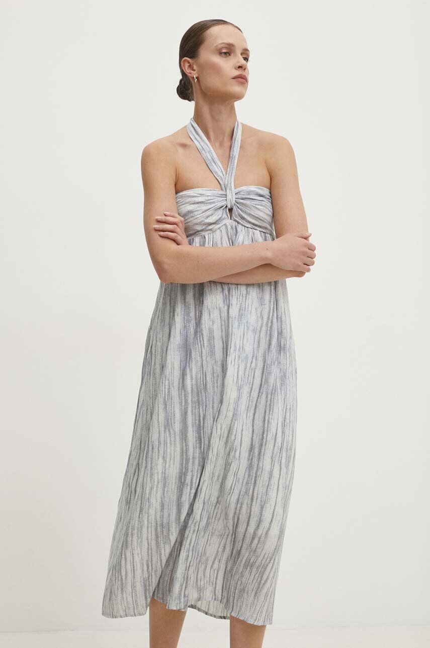 Льняное платье Answear Lab, серый
Льняное платье Answear Lab, серый