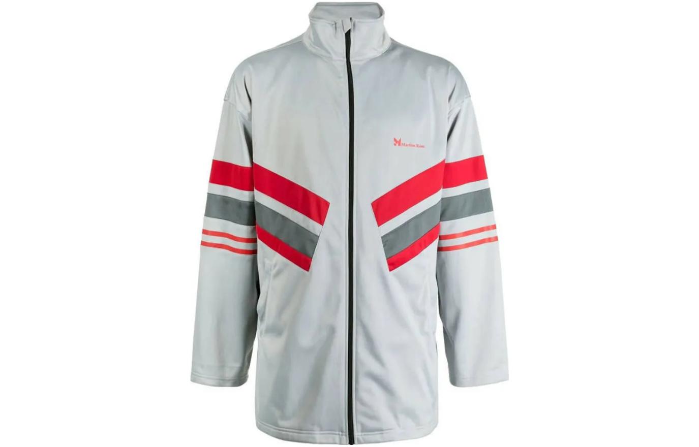 Martine Rose Куртка мужская Silvery White с воротником стойкой, умеренная Others
Martine Rose Куртка мужская Silvery White с воротником стойкой, умеренная Others