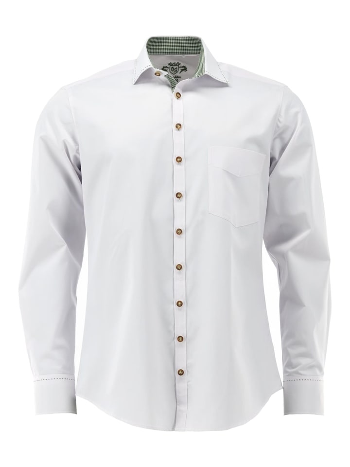 Рубашка Prilde белого цвета OS-Trachten
Рубашка Prilde белого цвета OS-Trachten