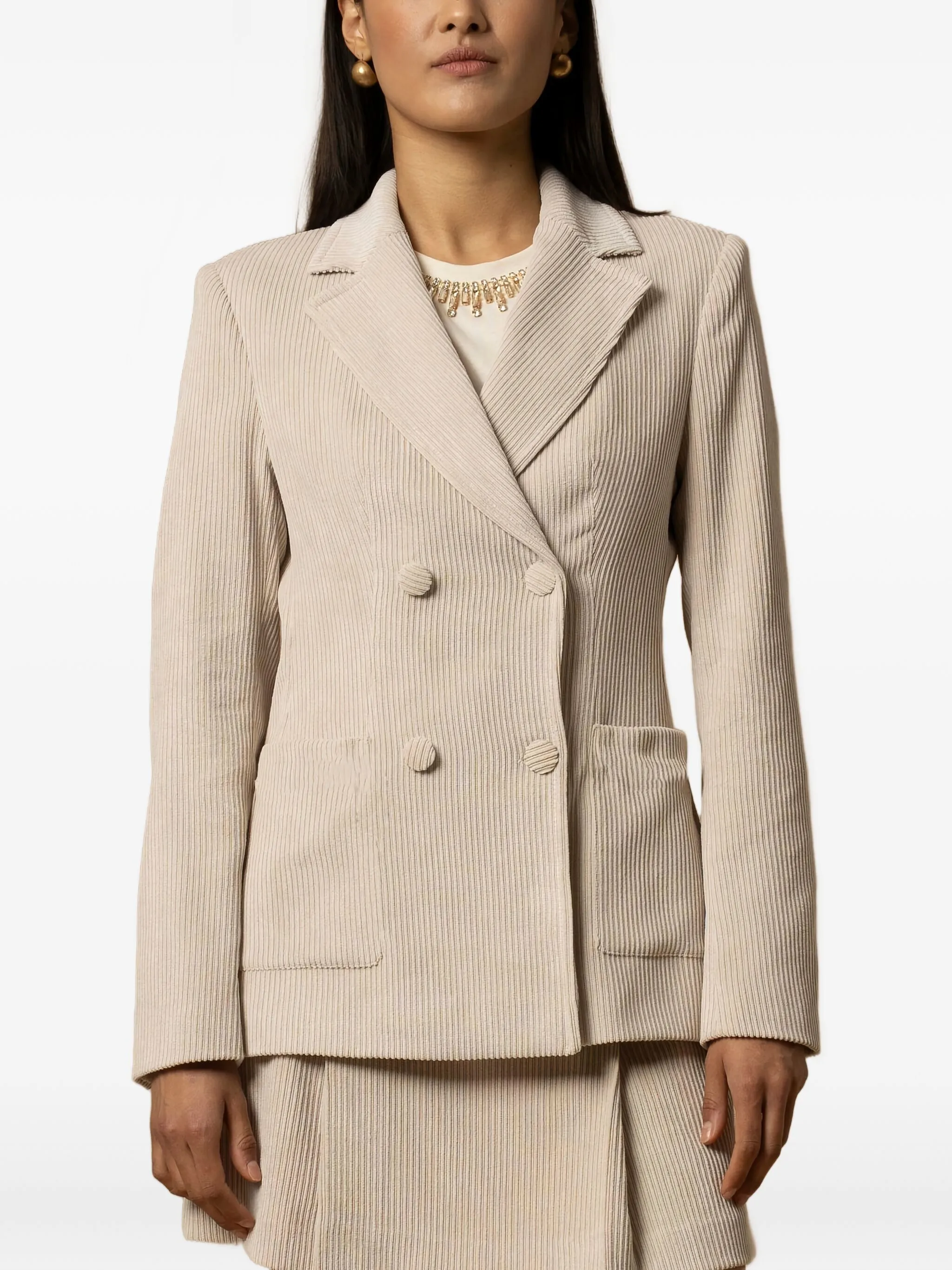 Двубортный блейзер Aphelia Kocca, бежевый
Двубортный блейзер Aphelia Kocca, бежевый