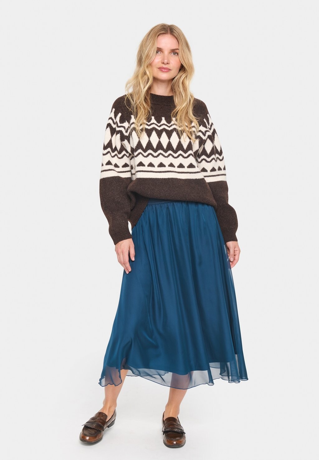 Юбка А-силуэта Saint Tropez, темно-синий
Юбка А-силуэта Saint Tropez, темно-синий