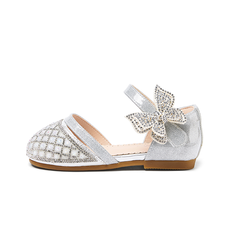 Детские сандалии с низким верхом для детей от 3 до 7 лет Snoffy, серебряный 
Детские сандалии с низким верхом для детей от 3 до 7 лет Snoffy, серебряный