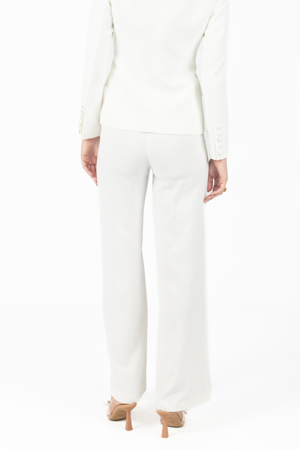 Alana Белые плиссированные брюки Akalia, белый
Alana Белые плиссированные брюки Akalia, белый