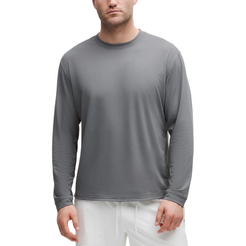 Мужские футболки с круглым вырезом, средней толщины Lululemon, sun серый/sogy
Мужские футболки с круглым вырезом, средней толщины Lululemon, sun серый/sogy